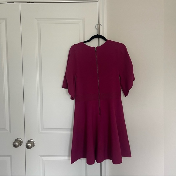 NWT Ted Baker Oliviha Rib Engineered Skater Dress - Picture 3 of 7
